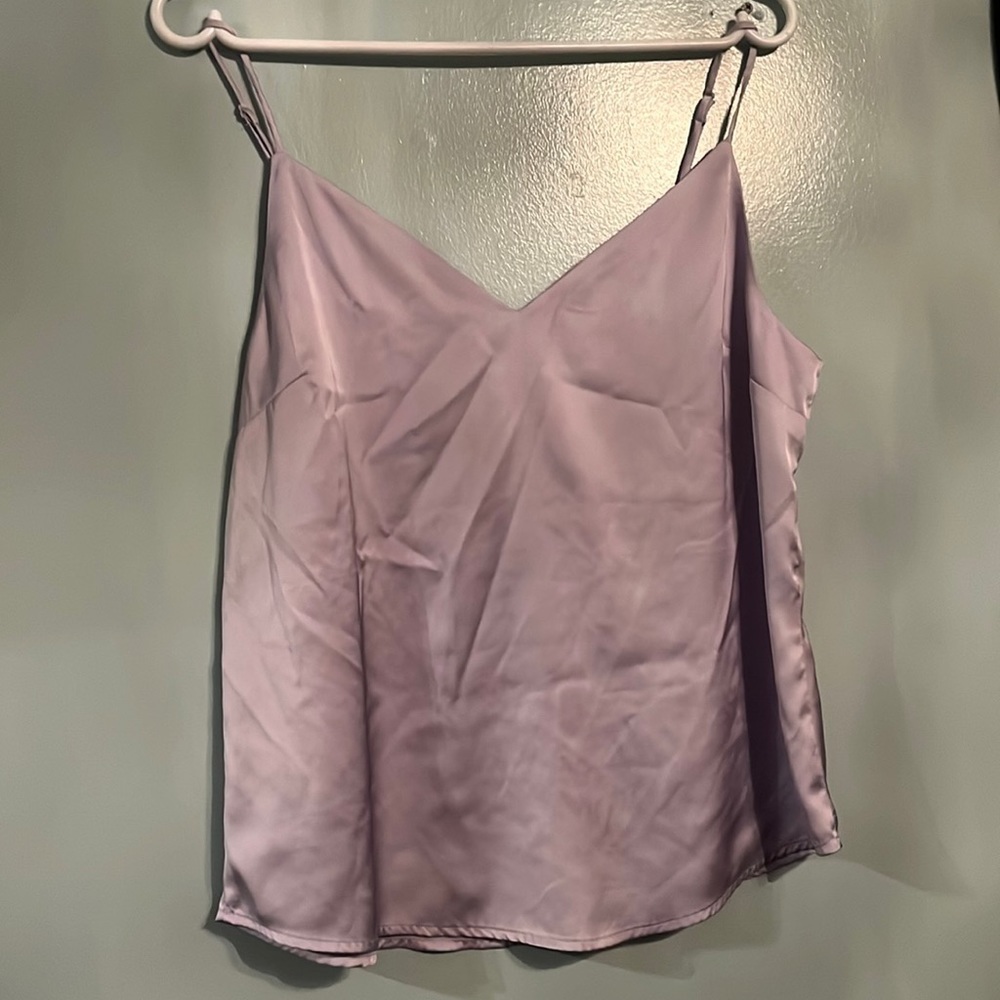 Dynamite Lavender Satin Cami Slip